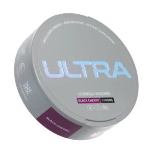Black Cherry Ultra Energy Pouches
