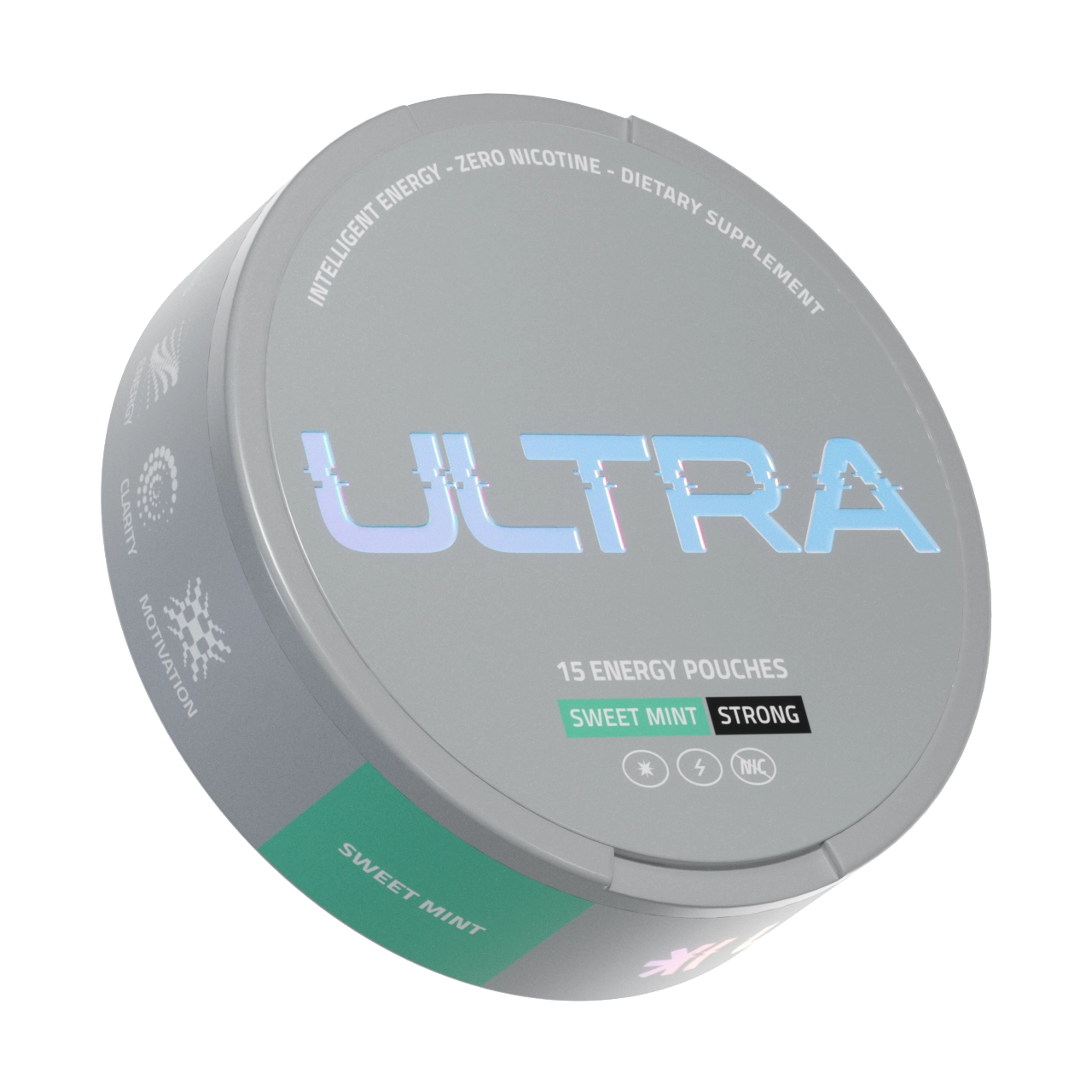 Sweet Mint Ultra Energy Pouches